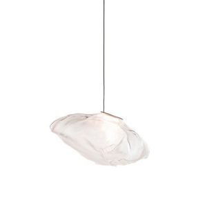 Bocci 73.1 Random Hanglamp - Transparant - 7 mm plafondkapje