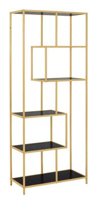 Bendt Wandrek 'Holger' Essen en metaal, 185 x 77cm, kleur Zwart/Goud