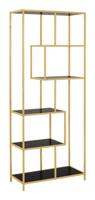 Bendt Wandrek 'Holger' Essen en metaal, 185 x 77cm, kleur Zwart/Goud