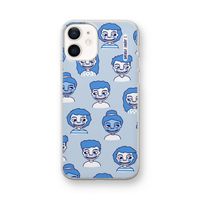 Gezichtjes: iPhone 12 mini Transparant Hoesje