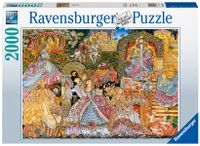 Ravensburger puzzel 2000 stukjes WD: Cinderella; The Glass Slipper - thumbnail