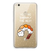 You're Shrimply The Best: Huawei Ascend P8 Lite (2017) Transparant Hoesje