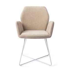 Jesper Home Misaki eetkamerstoel cross white Funky Fudge