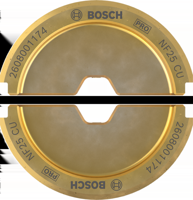 Bosch Accessoires PRO Krimpmatrijs | NF25 CU | 25 mm | Koper - 2608001174