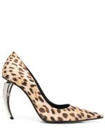 Roberto Cavalli escarpins à imprimé léopard - Marron Roberto Cavalli escarpins à imprimé léopard - Marron