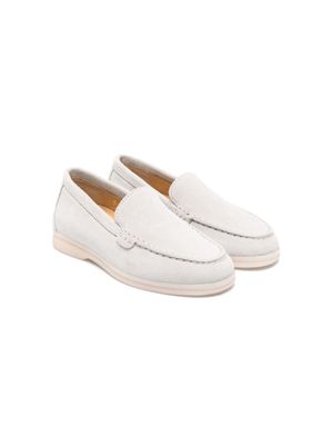 Scarosso mocassins Ludovica en daim - Bleu