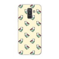 Vogeltjes: Samsung Galaxy A6 Plus (2018) Transparant Hoesje