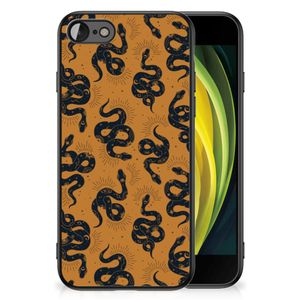 Dierenprint Telefoonhoesje voor iPhone SE 2022 | SE 2020 | 7/8 Snakes