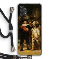 De Nachtwacht: Samsung Galaxy A32 5G Transparant Hoesje met koord De Nachtwacht: Samsung Galaxy A32 5G Transparant Hoesje met koord