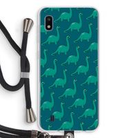 Diplodocus: Samsung Galaxy A10 Transparant Hoesje met koord