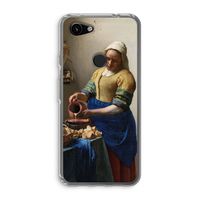 The Milkmaid: Google Pixel 3a Transparant Hoesje