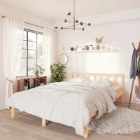 Bedframe massief grenenhout 135x190 cm