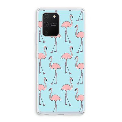 Anything Flamingoes: Samsung Galaxy S10 Lite Transparant Hoesje