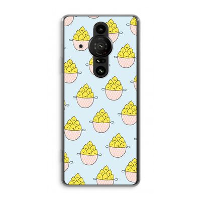 Citroenen: Sony Xperia Pro-I Transparant Hoesje