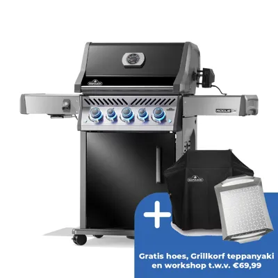 Napoleon Rogue PRO-S 425 Gas BBQ Zwart Barbecue