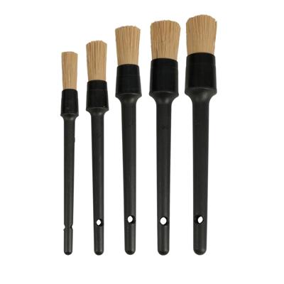 FX Tools Verfkwasten set 5delig - ronde kwasten - 5 formaten - kwasten