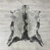 Geitenhuid grijs wit creme bruin 105x85cm