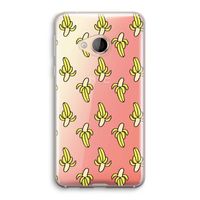 Bananas: HTC U Play Transparant Hoesje