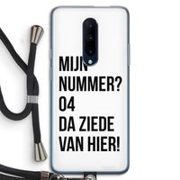 Da ziede van hier: OnePlus 7 Pro Transparant Hoesje met koord