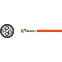 HELU TOPSERV® 121 Servokabel 4 G 6 mm² + 2 x 1 mm² Oranje 700563 100 m - thumbnail
