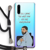 Hotline bling: Huawei P30 Transparant Hoesje met koord