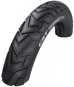 Cst Buitenband tourance 20x4.00 fatbike zwart met reflex