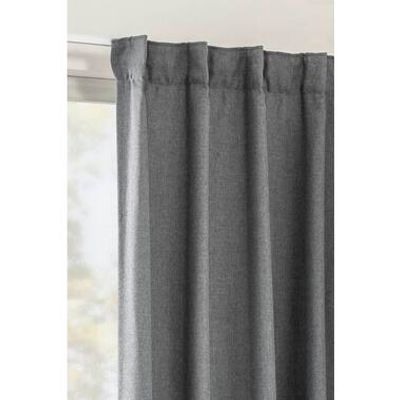 Gordijn Julian - grijs - 140x280 cm (1 stuk) - Leen Bakker