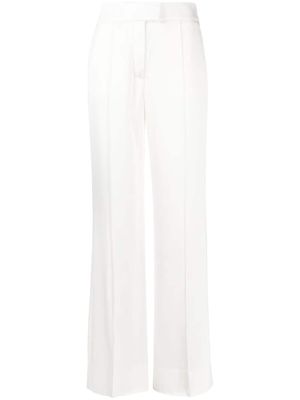 SA SU PHI pantalon ample à taille haute - Blanc