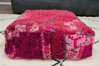 Marokkaanse Poef 60cm x 60cm x 25cm nr: 79100 incl. vulling - thumbnail