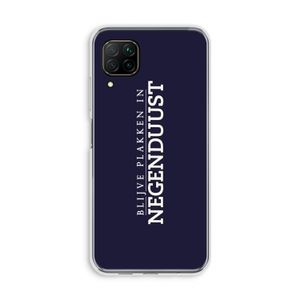 Blijve plakken in Negenduust: Huawei P40 Lite Transparant Hoesje
