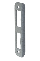 Nemef HP1266 Hoeksluitplaat | staal verzinkt 24x135-12mm afgerond| DR 2+4 - 9136690074