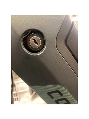 Cortina accuslot bn18 - zwart rubber