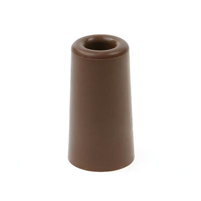 Deurbuffer / deurstopper - bruin - rubber - 75 x 40 mm - deurstop