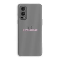 kwetsbaar: OnePlus Nord 2 5G Transparant Hoesje