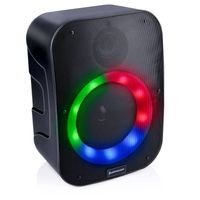Dunlop Bluetooth Speaker - 1200 mAh - Koppelbaar - Met Licht - Zwart - thumbnail