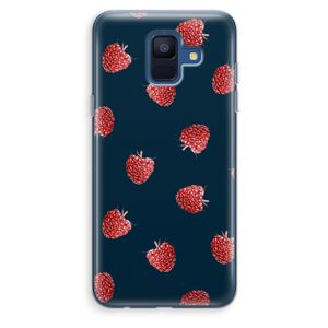 Framboosjes: Samsung Galaxy A6 (2018) Transparant Hoesje