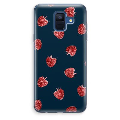Framboosjes: Samsung Galaxy A6 (2018) Transparant Hoesje
