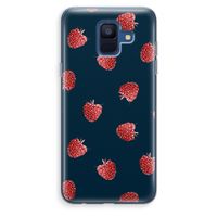 Framboosjes: Samsung Galaxy A6 (2018) Transparant Hoesje