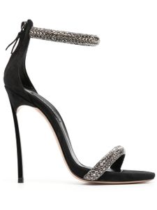 Casadei sandales Blade Stratosphere 120 mm - Noir