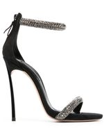 Casadei sandales Blade Stratosphere 120 mm - Noir - thumbnail