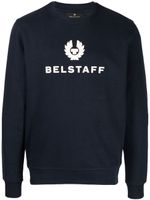 Belstaff sweat à logo imprimé - Bleu - thumbnail