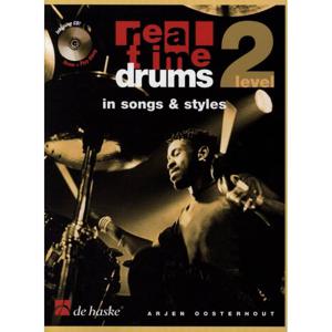 De Haske Real Time Drums in songs and styles incl cd