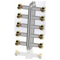 ABN ABNRY69051 Verzamelrailverbinder Meerdere kleuren 1 stuk(s)