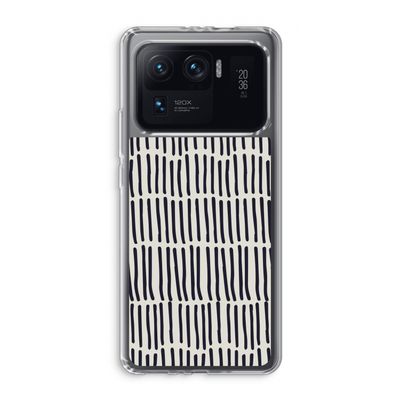 Moroccan stripes: Xiaomi Mi 11 Ultra Transparant Hoesje