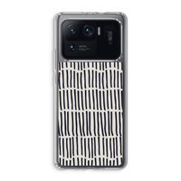 Moroccan stripes: Xiaomi Mi 11 Ultra Transparant Hoesje