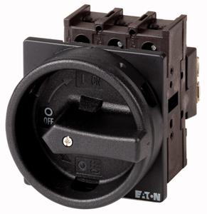 Eaton P1-25/EA/SVB-SW Nokkenschakelaar Uitschakelbaar 25 A 690 V 1 x 90 ° Zwart 1 stuk(s)