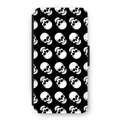 Musketon Skulls: iPhone 12 Pro Flip Hoesje