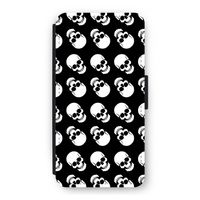 Musketon Skulls: iPhone 12 Pro Flip Hoesje