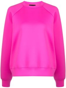 Cynthia Rowley sweat à encolure ronde - Rose