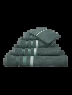 Vandyck Vandyck Prestige Lines douchelaken 70x140 Forest Green